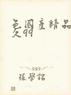 色国产精品久久久99封面