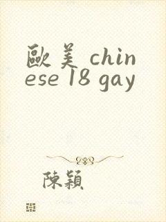 欧美 chinese 18 gay
