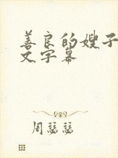 善良的嫂子2中文字幕封面
