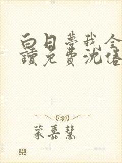 白日梦我全文阅读免费沈倦封面