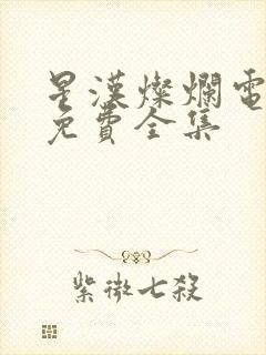星汉灿烂电视剧免费全集