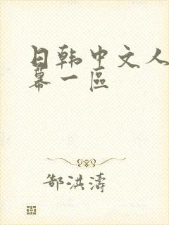 日韩中文人妻字幕一区