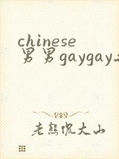 chinese男男gaygay无套网站