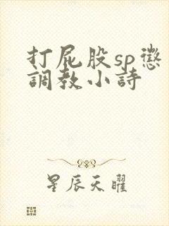 打屁股sp惩罚调教小诗