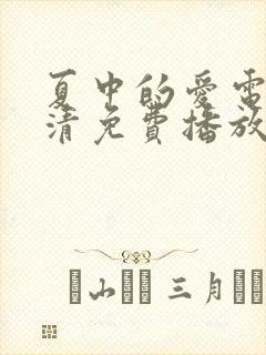 夏中的爱电影高清免费播放封面