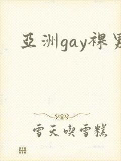 亚洲gay裸男封面