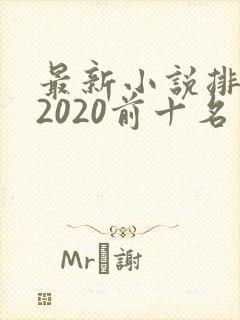 最新小说排行榜2020前十名