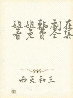 姐姐韩剧在线观看免费全集高清封面