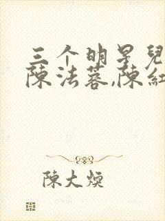 三个明星儿媳,陈法蓉,陈红的小说