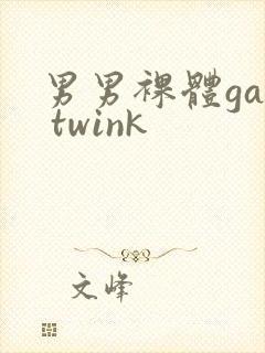男男裸体gay twink
