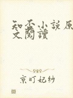 知否小说原著全文阅读