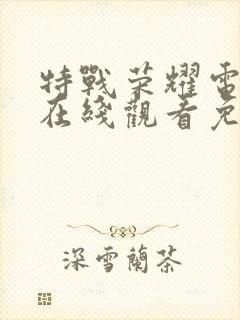 特战荣耀电视剧在线观看免费完整版