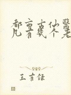 都市古仙医叶不凡有几个老婆封面
