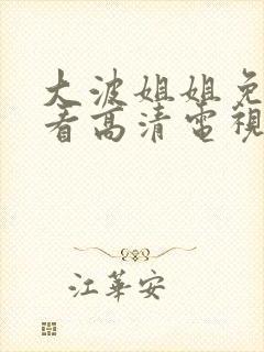 大波姐姐免费观看高清电视剧韩剧一共多少集