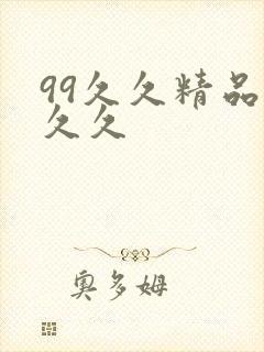 99久久精品久久久封面