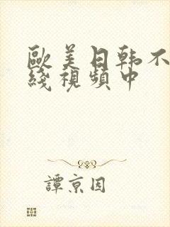 欧美日韩不卡在线视频中