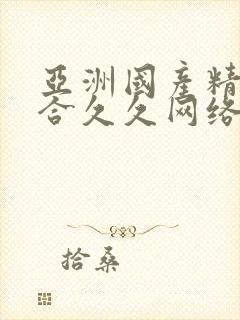亚洲国产精品综合久久网络