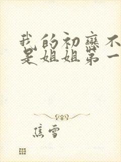 我的初恋不可能是姐姐第一季动画