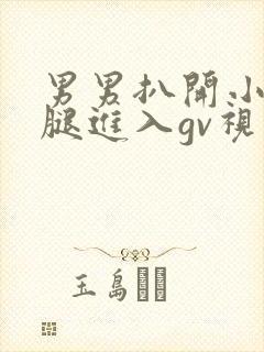 男男扒开小受双腿进入gv视频