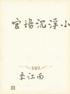 官场沉浮小说封面