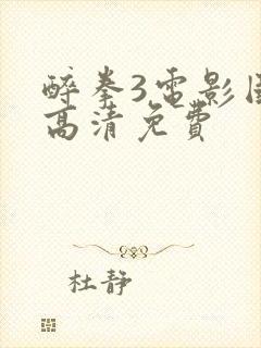 醉拳3电影国语高清免费