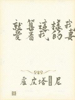 就算这样我还是爱着我的妻子动漫