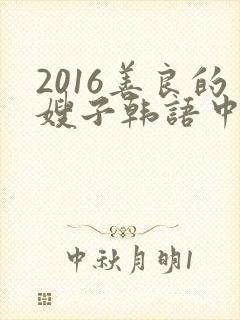 2016善良的嫂子韩语中字