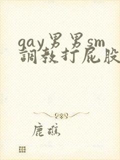 gay男男sm调教打屁股惩罚