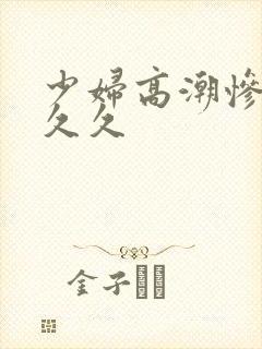 少妇高潮惨叫久久久