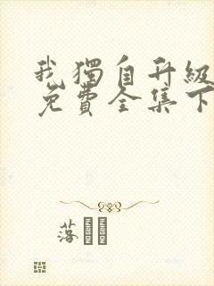 我独自升级漫画免费全集下拉式漫画