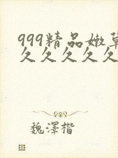999精品嫩草久久久久久99