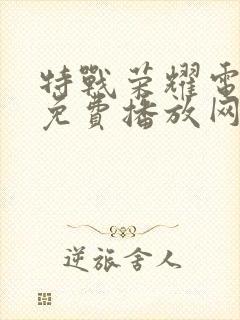 特战荣耀电视剧免费播放网站