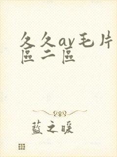 久久av毛片一区二区封面