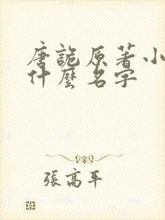 唐诡原著小说叫什么名字