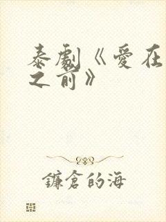 泰剧《爱在日落之前》