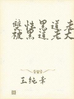双性黑道老大受被黑道老大掳