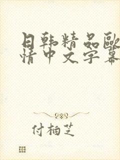 日韩精品欧美激情中文字幕
