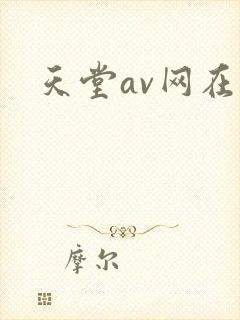 天堂av网在线