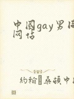 中国gay男同网站封面