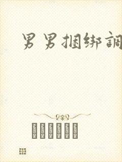 男男捆绑调教文封面