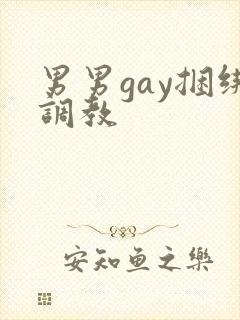 男男gay捆绑调教