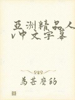 亚洲精品人妻av中文字幕封面