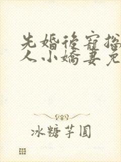 先婚后宠总裁大人小娇妻免费阅读