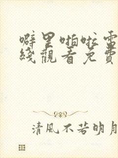 噼里啪啦电影在线观看免费高清中文封面