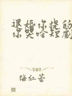 退婚你提的我走你哭啥短剧免费观看高清全集