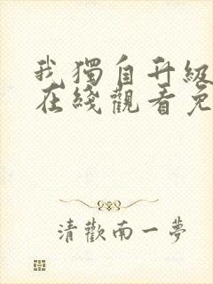 我独自升级漫画在线观看免费完整版封面