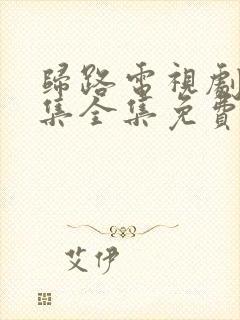 归路电视剧30集全集免费观看高清