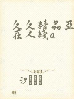 久久精品亚洲成在人线a
