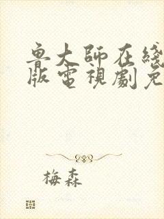 鲁大师在线中文版电视剧免费播放