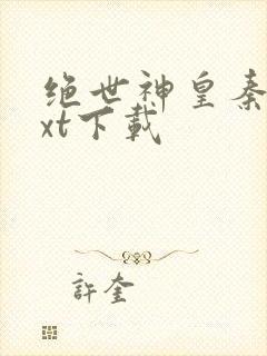 绝世神皇秦轩txt下载
